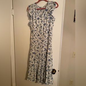Indigo Rose Dress